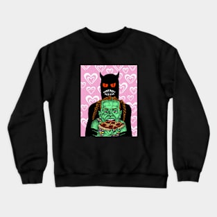 PIZZA LOVE Crewneck Sweatshirt